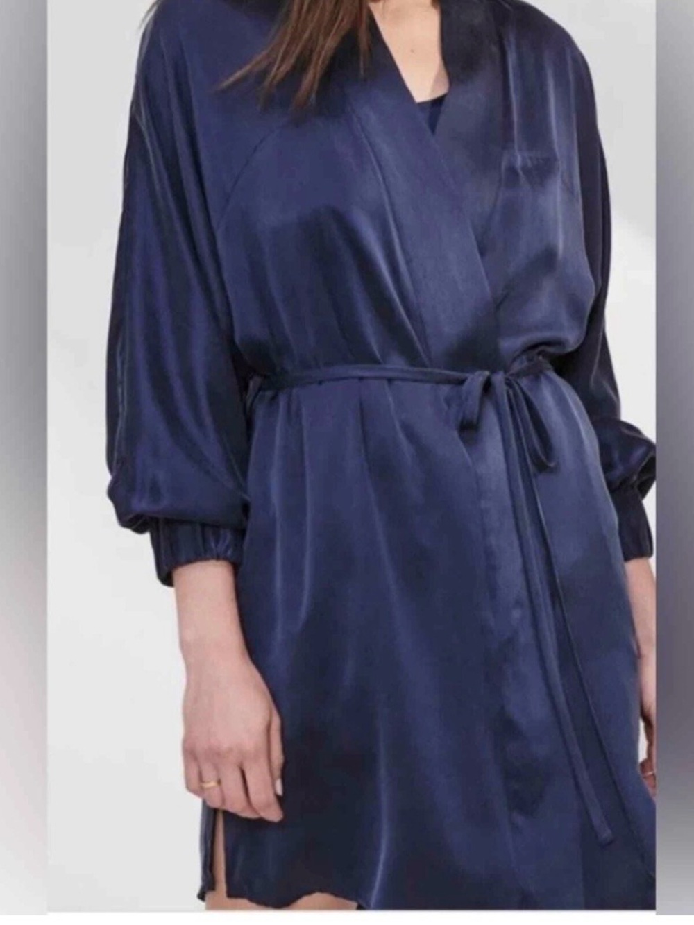 XS/Small Lunya Washable Silk Bathrobe